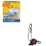 KITCOX70427EUKSC3700A - Value Kit - Electrolux Quiet Clean Canister Vacuum (EUKSC3700A) and Glad ForceFlex Tall-Kitchen...