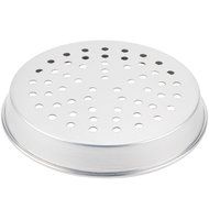 American Metalcraft A90111.5P 11" x 1 1/2" Perforated Standard Weight Aluminum Tapered / Nesting Pizza Pan N2