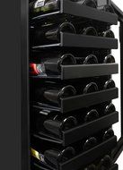 Vinotemp 33-Bottle Wine Cooler with Touch Screen Temperature Controls, Black N2