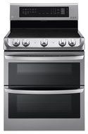 LG LDE4413ST 30" Stainless Steel Electric Smoothtop Double Oven Range