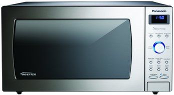 Panasonic NN-SD797S Genius "Prestige" 1.6 cuft 1250-Watt Sensor Microwave with Inverter Technology &amp; Blue Readout...