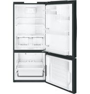 GE Black Bottom Freezer Refrigerator N9