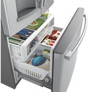 GE 27.8 Cu. Ft. Stainless Steel French-Door Bottom Freezer Refrigerator N7