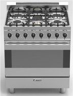 Smeg C30GGXU1 30" Classic Freestanding Gas Range With 5 Sealed Burners 3.55 Cu. Ft Capacity 3 Cooking Modes Gas...