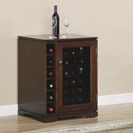 Tresanti DC9416X292-1818 Cabernet Thermoelectric Wine Cooler with Dual Cooling Zones Open Side Storage Distinctive...