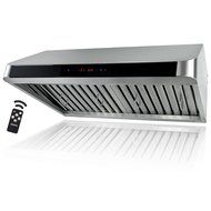 Golden Vantage 36" Under Cabinet Stainless Steel Range Hood GV1801A-90 with New Panel Design Gas sensor Remote...