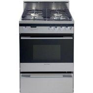 OR24SDPWGX1 24" Freestanding Dual Fuel Range With 4 Sealed Burners Convection Cooking System and Warming
