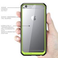 iPhone 6 6S TPU Case,TYoung(TM) 2 in 1 Set Soft TPU Flexible Silicone Frame + Transparent Clear Hard PC Back [... N40