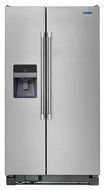 Maytag MSF25D4MDM 24.4 Cu. Ft. Stainless Steel Side-By-Side Refrigerator - Energy Star