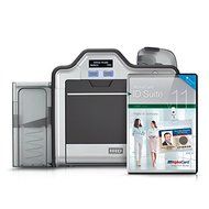 Fargo HDP5600 Single-Side 600 dpi ID Card Printer and AlphaCard ID Suite Light Software