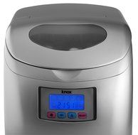 Knox Portable Compact Ice Maker w/LCD Display (Silver) - 2.8-Liter Water Reservoir, 3 Selectable Cube Sizes -... N6