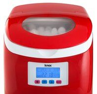 Knox Portable Compact Ice Maker w/LCD Display (Silver) - 2.8-Liter Water Reservoir, 3 Selectable Cube Sizes -... N7