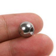 Atoplee M4 Threaded Steel Ball Rod Ends For Kossel 3D Printer Magnetic Joints, 12 pieces N3