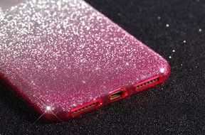 iPhone 7 2016 Bling Case,IKASEFU Creative 3 Layer Glitter Skin+Tpu+PC Glorious Silicone Bumper Case Cover for... N37