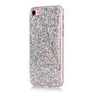 iPhone 7 2016 Bling Case,IKASEFU Creative 3 Layer Glitter Skin+Tpu+PC Glorious Silicone Bumper Case Cover for... N40