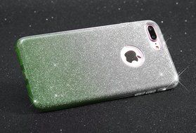 iPhone 7 2016 Bling Case,IKASEFU Creative 3 Layer Glitter Skin+Tpu+PC Glorious Silicone Bumper Case Cover for... N43