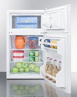 Summit CP351W 19&quot; Energy Start Rated Top Freezer Refrigerator 3.0 cu. ft. Capacity Thin-line Design Fully Finished... N2