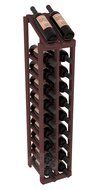Wine Racks America Ponderosa Pine 2 Column 10 Row Display Top Kit. 13 Stains to Choose From! N7