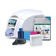 Magicard Enduro 3e Complete Photo ID Card Printer System with AlphaCard ID Suite Software