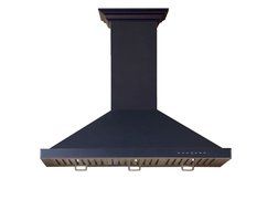 Z Line 8KBB-42 760 CFM Wall Mount Range Hood with Black Finish, 42" N3