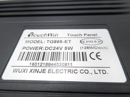 8&quot; Inch Ethernet HMI Touch Screen XINJE TG865-ET With Program Cable + Software N2