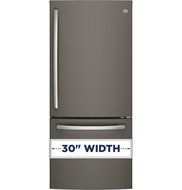 GE Slate Bottom Freezer Refrigerator N4