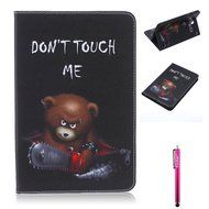 Galaxy Tab 4 10.1 Case, High Quality PU Leather Wallet Case [Card Slots] Damage Resistance and Kickstand Feature... N142