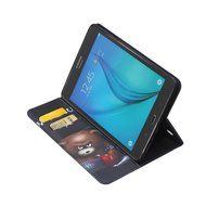 Galaxy Tab 4 10.1 Case, High Quality PU Leather Wallet Case [Card Slots] Damage Resistance and Kickstand Feature... N143