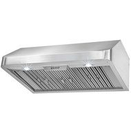 FIREBIRD New 36" European Style Under Cabinet Stainless Steel Range Hood Vent W/ Push Button Control N2