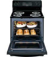 5 Cu. Ft. Electric Self Cleaning Range Color: Black N3