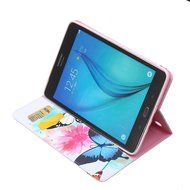 Galaxy Tab 4 10.1 Case, High Quality PU Leather Wallet Case [Card Slots] Damage Resistance and Kickstand Feature... N156