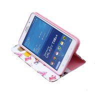 Galaxy Tab 4 10.1 Case, High Quality PU Leather Wallet Case [Card Slots] Damage Resistance and Kickstand Feature... N161