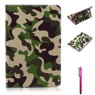 Galaxy Tab 4 10.1 Case, High Quality PU Leather Wallet Case [Card Slots] Damage Resistance and Kickstand Feature... N164