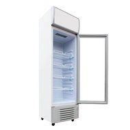 319L Glass Swing 1-Door Beer Soda Milk Beverages Cooler Commercial Refrigerator Merchandiser Display 11.3 Cubic... N2