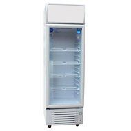 319L Glass Swing 1-Door Beer Soda Milk Beverages Cooler Commercial Refrigerator Merchandiser Display 11.3 Cubic... N3