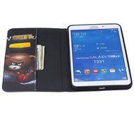 Galaxy Tab 4 10.1 Case, High Quality PU Leather Wallet Case [Card Slots] Damage Resistance and Kickstand Feature... N173