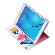 Galaxy Tab 4 10.1 Case, High Quality PU Leather Wallet Case [Card Slots] Damage Resistance and Kickstand Feature... N176