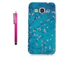 J7 Case, Firefish Colorful Pattern TPU Durable Soft TPU Back [Soft-Flex] [Shock Absorption Technology] Case for... N137