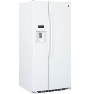GE GSS23HGHWW 22.5 Cu. Ft. White Side-By-Side Refrigerator N4