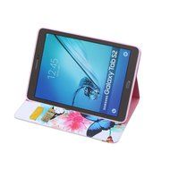Galaxy Tab 4 10.1 Case, High Quality PU Leather Wallet Case [Card Slots] Damage Resistance and Kickstand Feature... N183