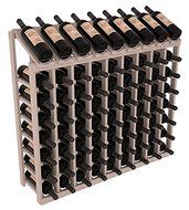 Wine Racks America Ponderosa Pine 9 Column 8 Row Display Top Kit. 13 Stains to Choose From! N14