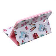 Galaxy Tab 4 10.1 Case, High Quality PU Leather Wallet Case [Card Slots] Damage Resistance and Kickstand Feature... N186