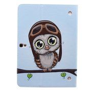 Galaxy Tab 4 10.1 Case, High Quality PU Leather Wallet Case [Card Slots] Damage Resistance and Kickstand Feature... N188