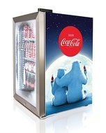 Nostalgia BC24COKE Coca-Cola 80-Can Commercial Beverage Cooler N2