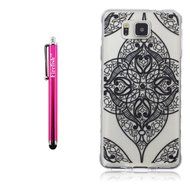 J7 Case, Firefish Colorful Pattern TPU Durable Soft TPU Back [Soft-Flex] [Shock Absorption Technology] Case for... N147