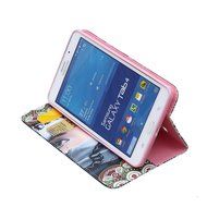 Galaxy Tab 4 10.1 Case, High Quality PU Leather Wallet Case [Card Slots] Damage Resistance and Kickstand Feature... N195