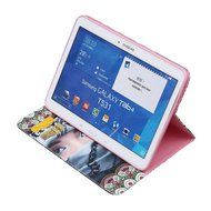 Galaxy Tab 4 10.1 Case, High Quality PU Leather Wallet Case [Card Slots] Damage Resistance and Kickstand Feature... N197