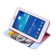 Galaxy Tab 4 10.1 Case, High Quality PU Leather Wallet Case [Card Slots] Damage Resistance and Kickstand Feature... N199