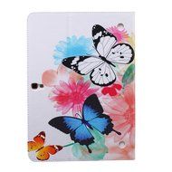 Galaxy Tab 4 10.1 Case, High Quality PU Leather Wallet Case [Card Slots] Damage Resistance and Kickstand Feature... N207