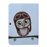Galaxy Tab 4 10.1 Case, High Quality PU Leather Wallet Case [Card Slots] Damage Resistance and Kickstand Feature... N213